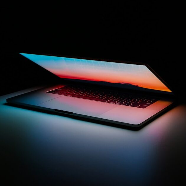 Open laptop with a glowing screen, the kind of machine covered in this best budget laptops 2026 guide