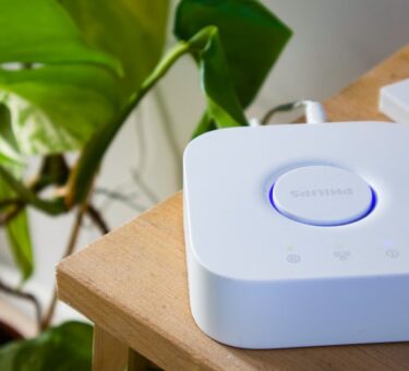 Smart home hub and remote on a table, the control center every smart home buying guide starts with